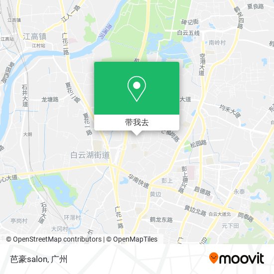 芭豪salon地图