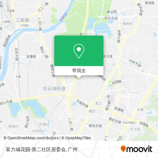 富力城花园-第二社区居委会地图