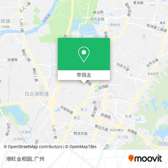 潮旺金稻园地图