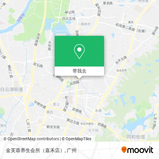金芙蓉养生会所（嘉禾店）地图