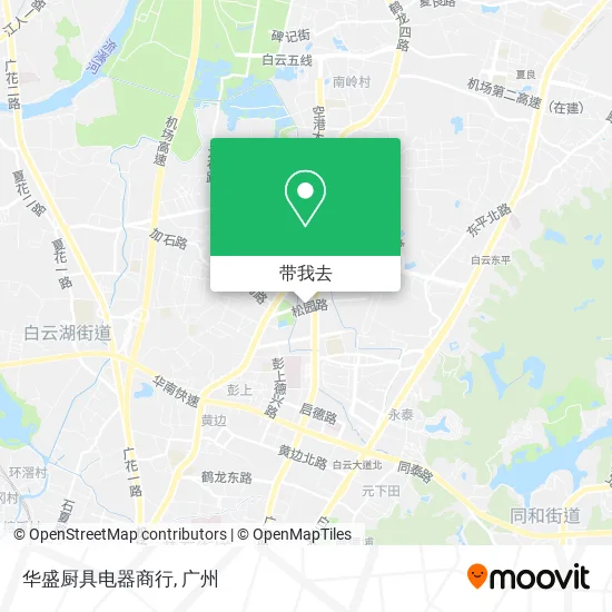 华盛厨具电器商行地图