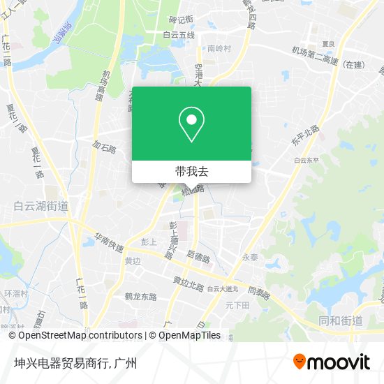坤兴电器贸易商行地图