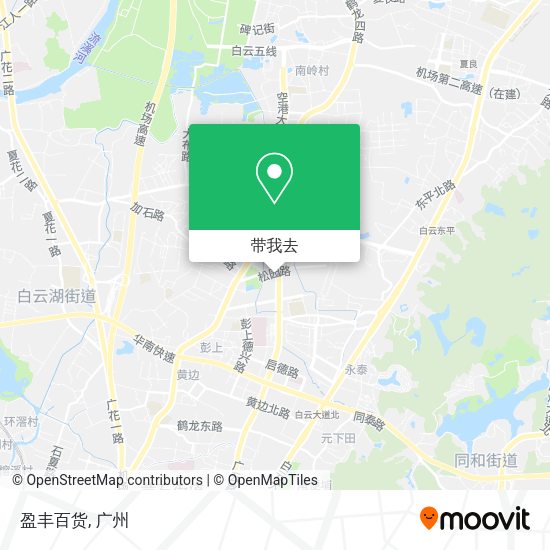 盈丰百货地图