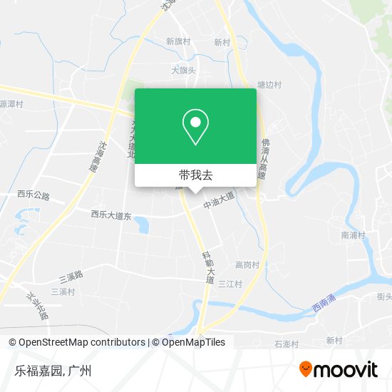 乐福嘉园地图