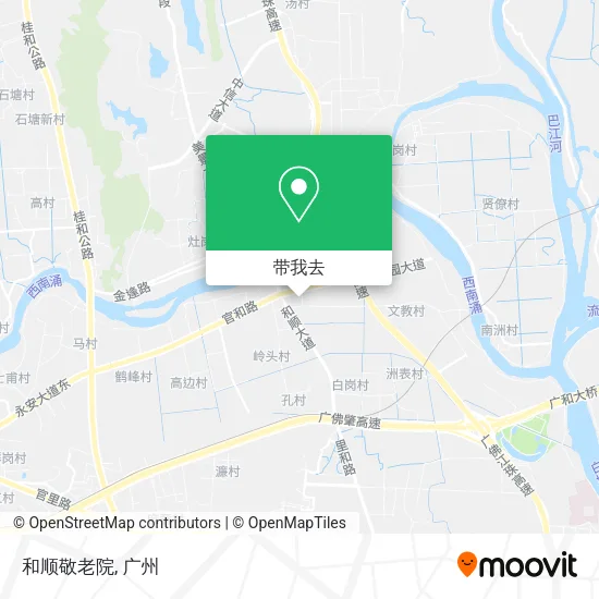 和顺敬老院地图