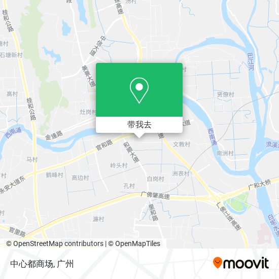 中心都商场地图