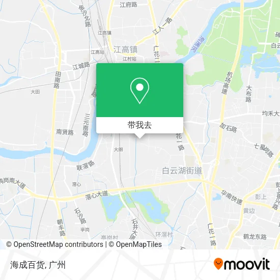 海成百货地图