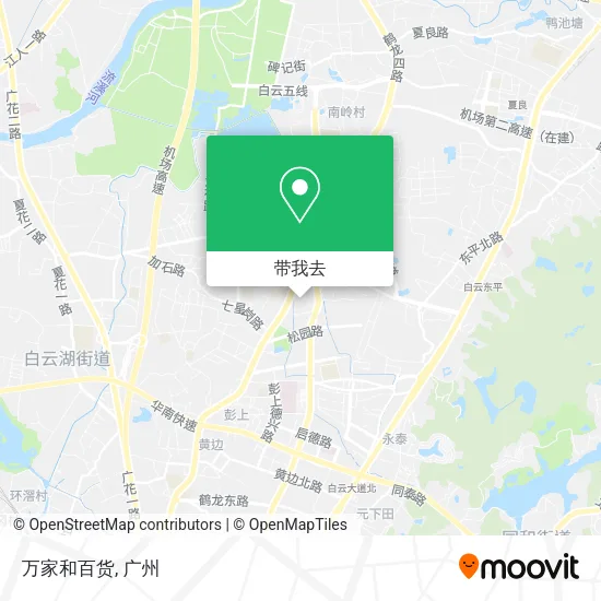 万家和百货地图