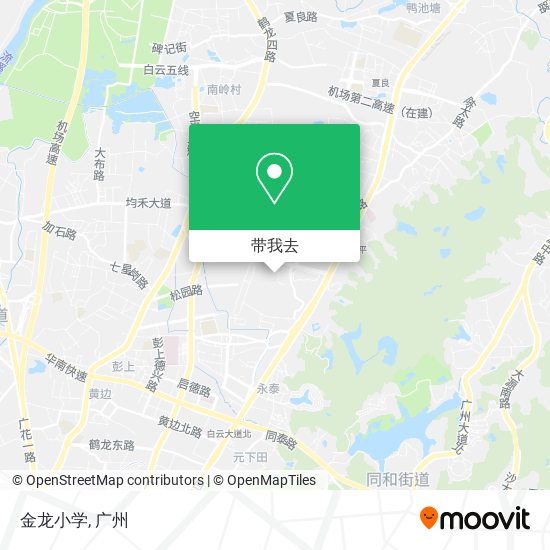 金龙小学地图
