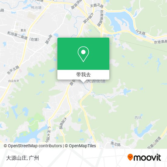 大源山庄地图