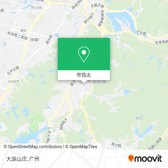 大源山庄地图
