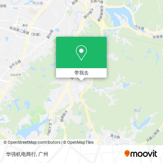 华强机电商行地图