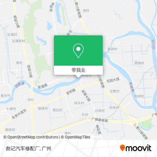彪记汽车修配厂地图