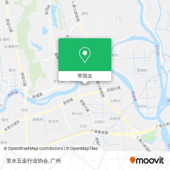 里水五金行业协会地图