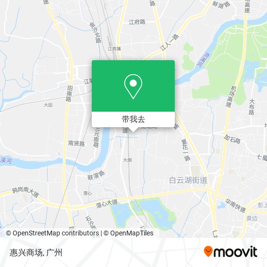 惠兴商场地图