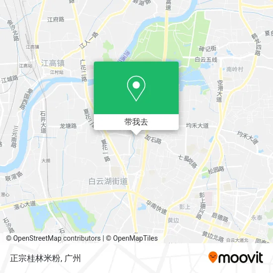 正宗桂林米粉地图