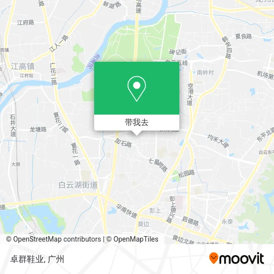 卓群鞋业地图