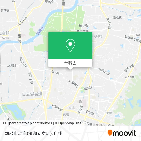 凯骑电动车(清湖专卖店)地图