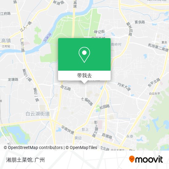湘朋土菜馆地图