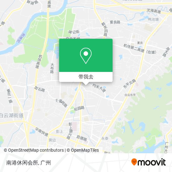 南港休闲会所地图