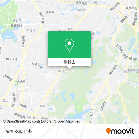 东恒公寓地图