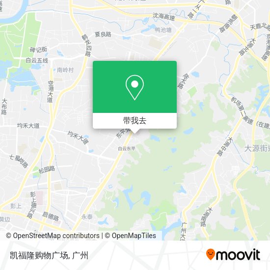凯福隆购物广场地图