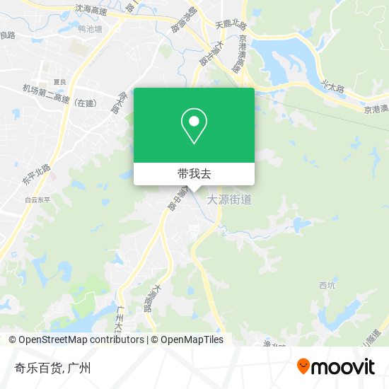 奇乐百货地图