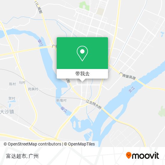 富达超市地图