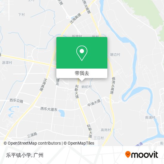 乐平镇小学地图