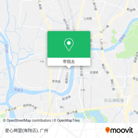爱心网盟(海翔店)地图