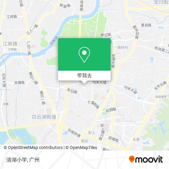 清湖小学地图