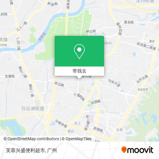 芙蓉兴盛便利超市地图