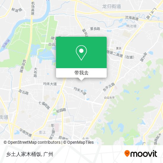 乡土人家木桶饭地图