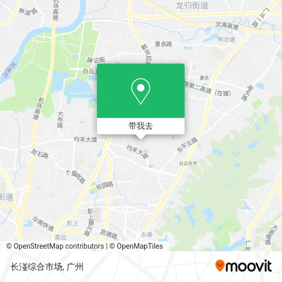 长湴综合市场地图