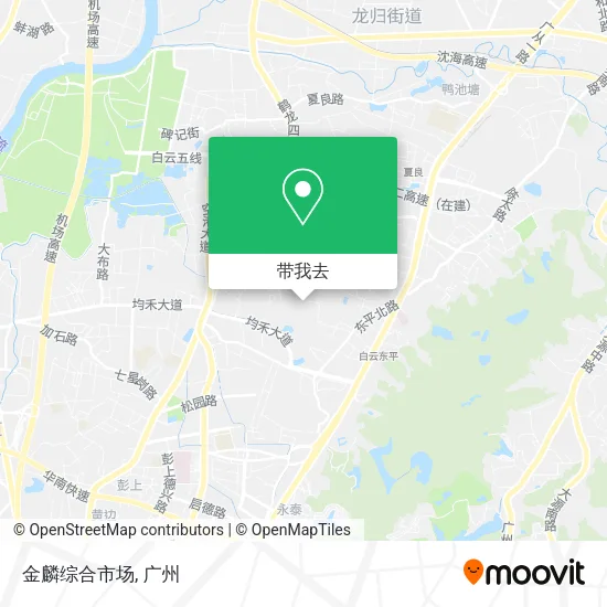 金麟综合市场地图