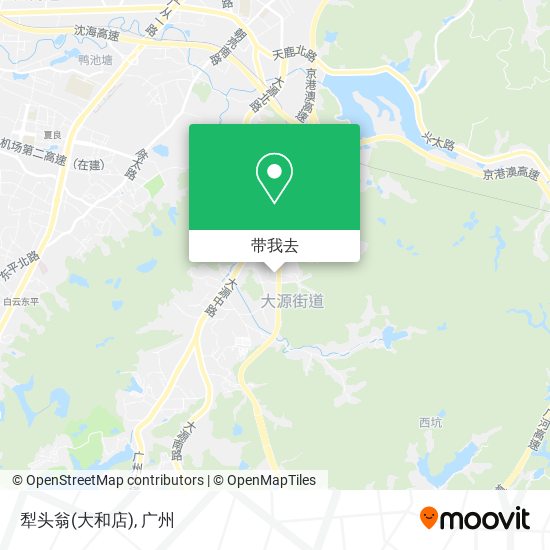 犁头翁(大和店)地图