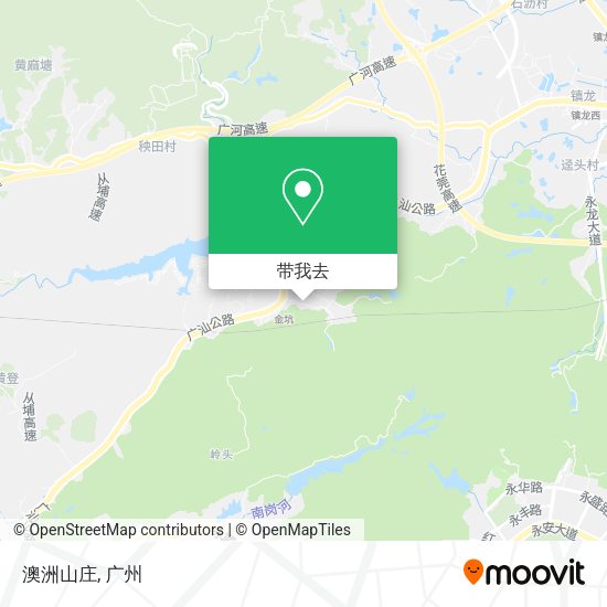 澳洲山庄地图