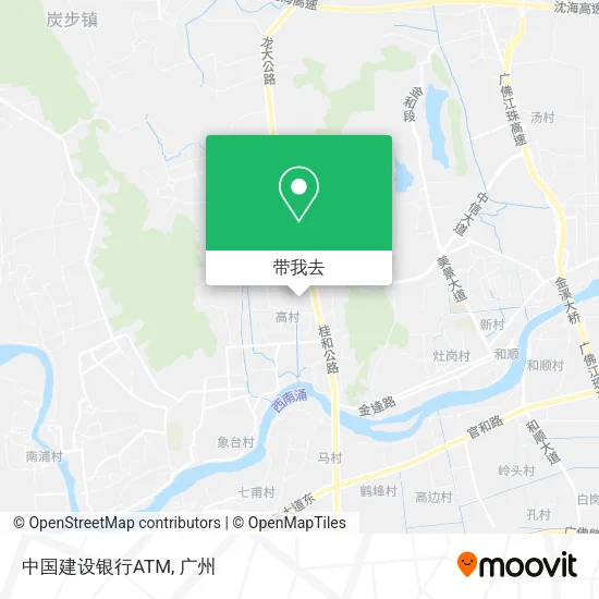 中国建设银行ATM地图
