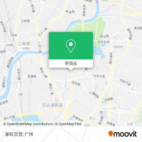 家旺百货地图