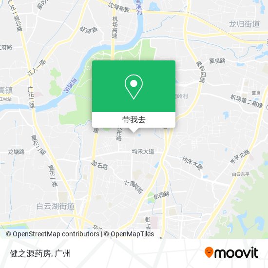 健之源药房地图