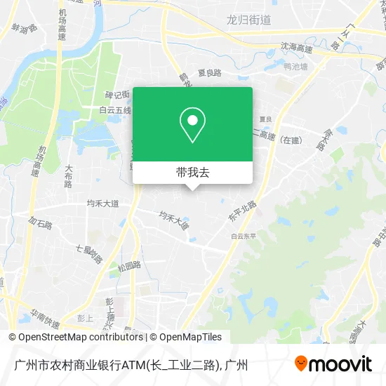 广州市农村商业银行ATM(长_工业二路)地图