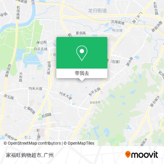 家福旺购物超市地图