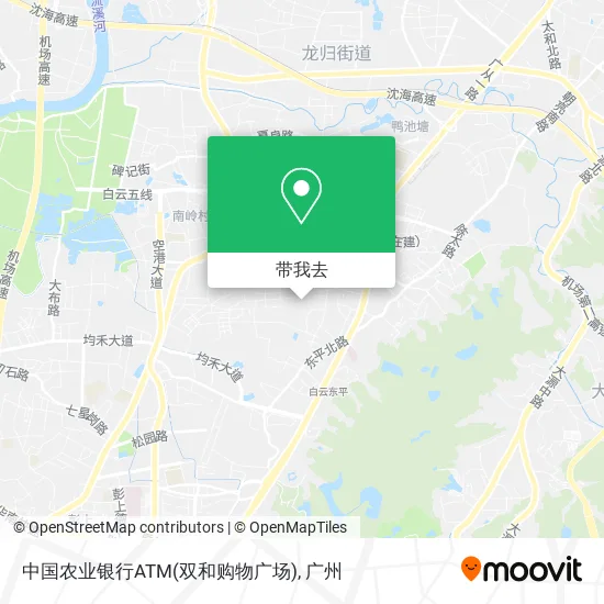 中国农业银行ATM(双和购物广场)地图