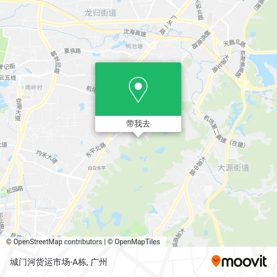 城门河货运市场-A栋地图