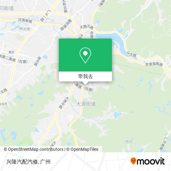 兴隆汽配汽修地图