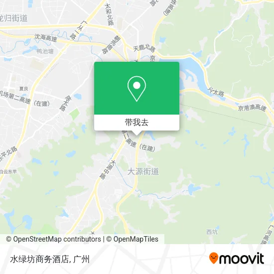 水绿坊商务酒店地图