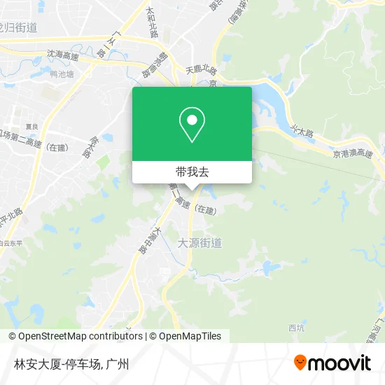 林安大厦-停车场地图
