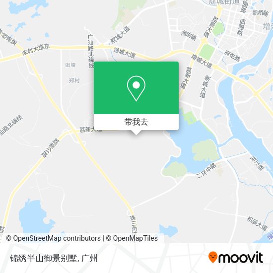 锦绣半山御景别墅地图