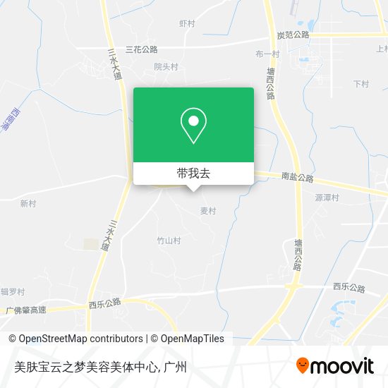 美肤宝云之梦美容美体中心地图