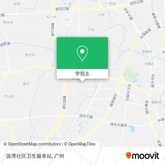 源潭社区卫生服务站地图